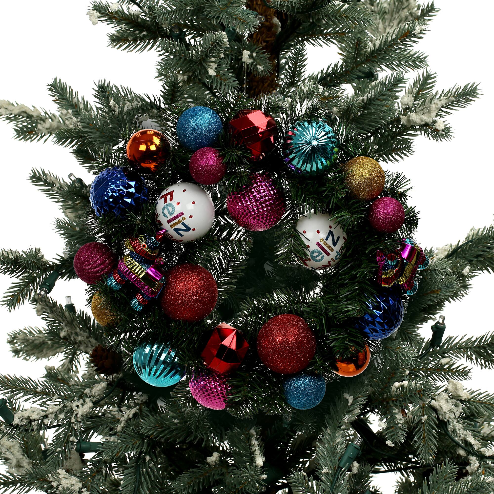 17" Feliz Navidad Ornament Wreath by Ashland®